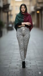 کاربرد: شلوار خانگی و شلوار بیرونی طرح: مدرن و جذاب با تناژ رنگی مشکی و سفید مناسب فصل: 4 فصل محصولی وارداتی از کشور چین میباشد در 6 طرح جذاب و خوشگل فری سایز کاملا کشی دور کمر ( حداقل 70 – حداکثر 120 ) سانتی متر  قد 100 سانتی متر