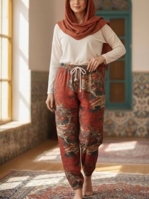 شلوار زنانه دمپا کش معمولاً از پارچه‌های خنک و لطیف دوخته می‌شود تا در طول روز احساس آزادی و راحتی داشته باشید. این مدل شلوار هم برای استفاده در منزل و هم برای بیرون از خانه مناسب است و با انواع بلوز و مانتو به‌راحتی ست می‌شود.