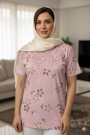 نخ پنبه یقه گیپوری ارسال رایگان